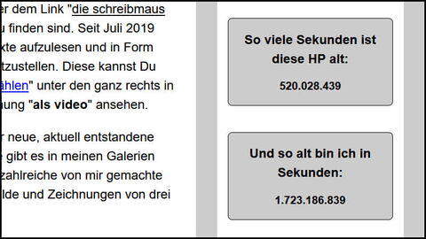 Bildschirmfoto: Die Überschrift h6 ist hier bei zwei Modulen in der rechten Spalte zu sehen.